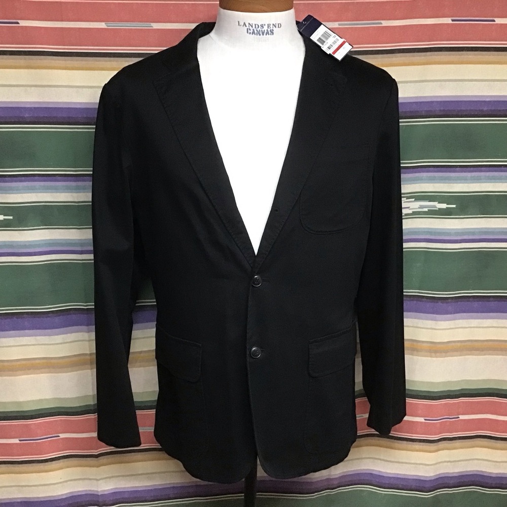 Nwt Polo black sport coat Sz 44R